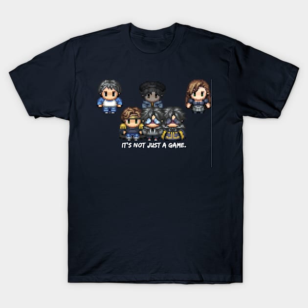 S3 RPG Characters T-Shirt by TheGooseMan